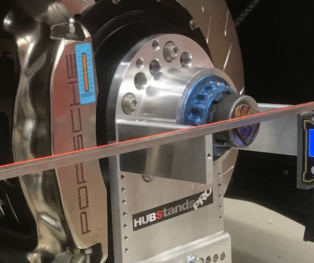 ProPLUS HUBStands brand hub stands Porsche GT3 Cup